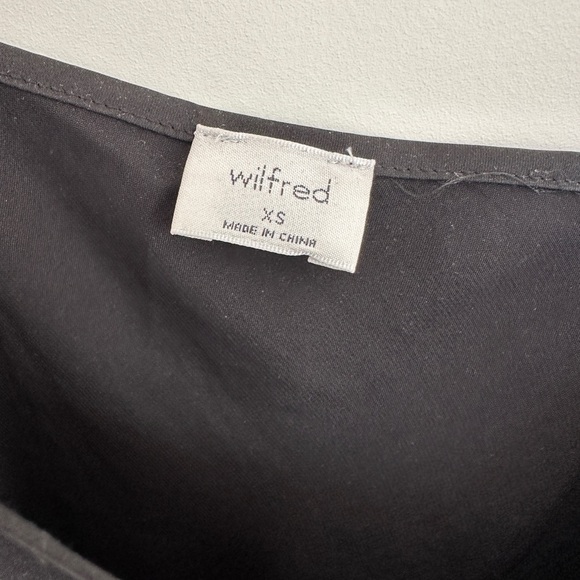 Aritzia Wilfred black Slip Dress - Picture 3 of 4